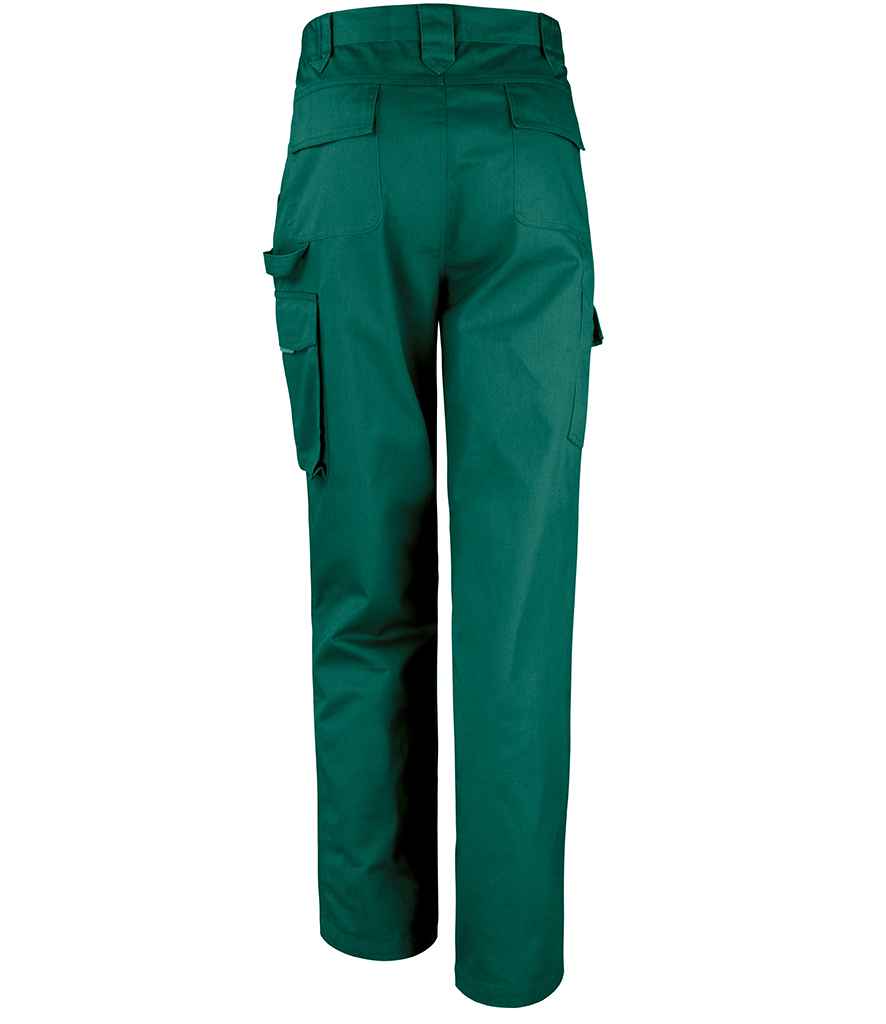 Result RS308 Bottle Green Back -  Ready to be  by Custard Workwear - Cheap Personalised and Customised Workwear in Nottinghamshire, Derbyshire and Leicestershire
