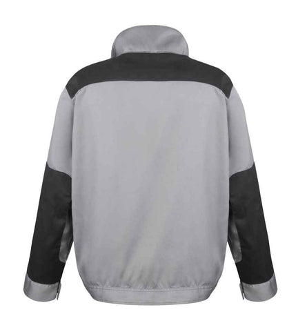 Result RS316 Grey/Black Back -  Ready to be Embroidered and Printed by Custard Workwear - Cheap Personalised and Customised Workwear in Nottinghamshire, Derbyshire and Leicestershire