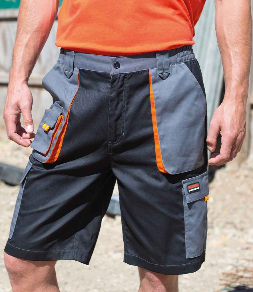 Result RS319 Black/Grey Model -  Ready to be Printed by Custard Workwear - Cheap Personalised and Customised Workwear in Nottinghamshire, Derbyshire and Leicestershire