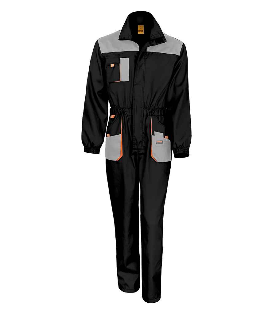 Result RS321 Black/Grey Front -  Ready to be Embroidered and Printed by Custard Workwear - Cheap Personalised and Customised Workwear in Nottinghamshire, Derbyshire and Leicestershire