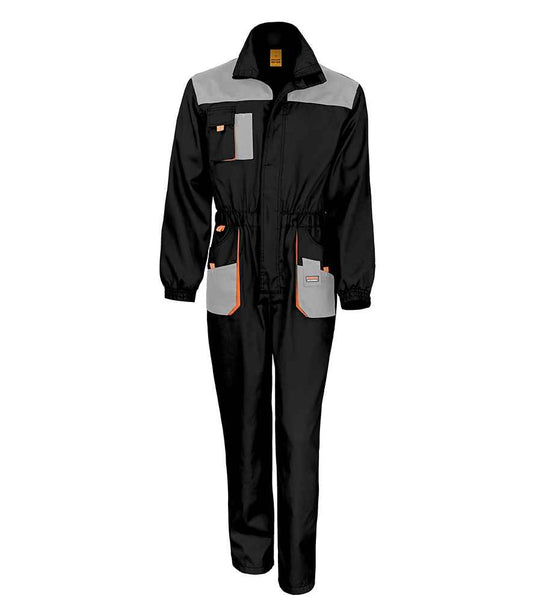 Result RS321 Black/Grey Front -  Ready to be Embroidered and Printed by Custard Workwear - Cheap Personalised and Customised Workwear in Nottinghamshire, Derbyshire and Leicestershire