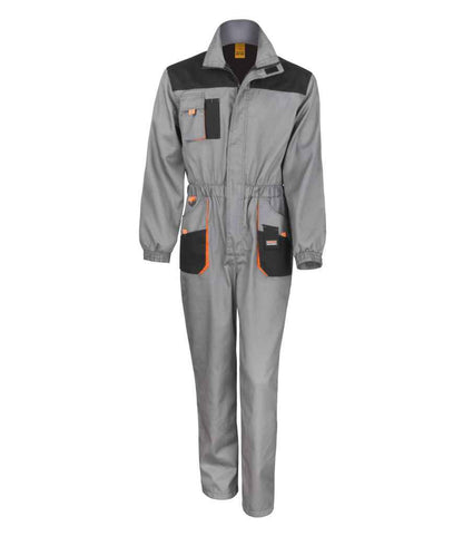 Result RS321 Grey/Black Front -  Ready to be Embroidered and Printed by Custard Workwear - Cheap Personalised and Customised Workwear in Nottinghamshire, Derbyshire and Leicestershire