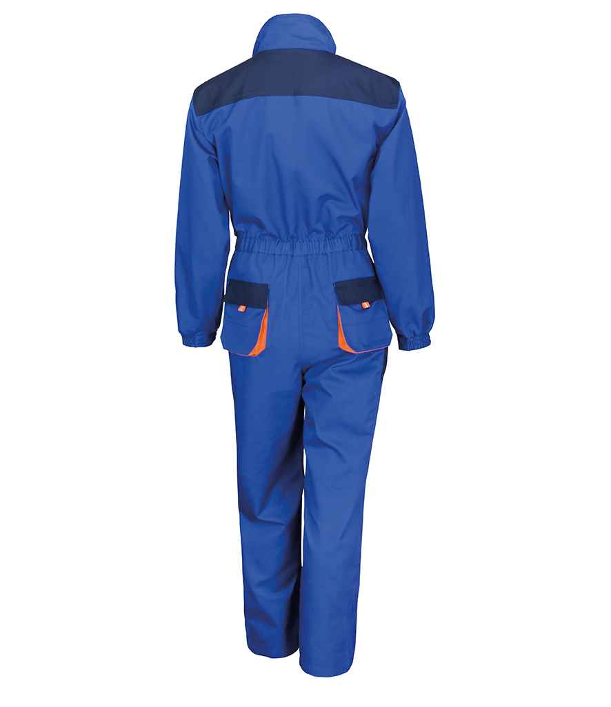 Result RS321 Royal Blue/Navy Back -  Ready to be Embroidered and Printed by Custard Workwear - Cheap Personalised and Customised Workwear in Nottinghamshire, Derbyshire and Leicestershire