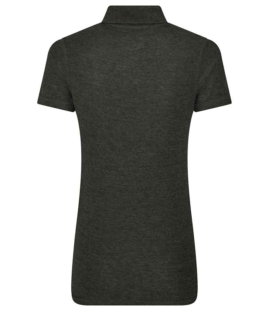 Pro RTX RX101F Charcoal Back - Ladies Polo Shirt Ready to be Embroidered and Printed by Custard Workwear - Cheap Personalised and Customised Workwear in Nottinghamshire, Derbyshire and Leicestershire