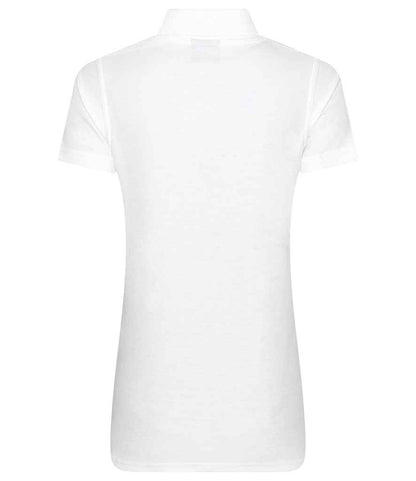 Pro RTX RX101F White Back - Ladies Polo Shirt Ready to be Embroidered and Printed by Custard Workwear - Cheap Personalised and Customised Workwear in Nottinghamshire, Derbyshire and Leicestershire