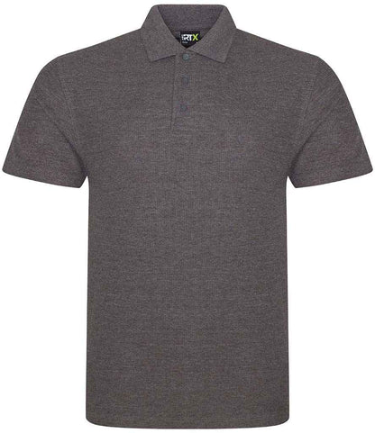 Pro RTX RX101 Charcoal Front - Polo Shirt Ready to be Embroidered and Printed by Custard Workwear - Cheap Personalised and Customised Workwear in Nottinghamshire, Derbyshire and Leicestershire