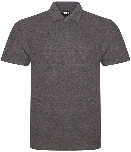 Pro RTX RX101 Charcoal Front - Polo Shirt Ready to be Embroidered and Printed by Custard Workwear - Cheap Personalised and Customised Workwear in Nottinghamshire, Derbyshire and Leicestershire