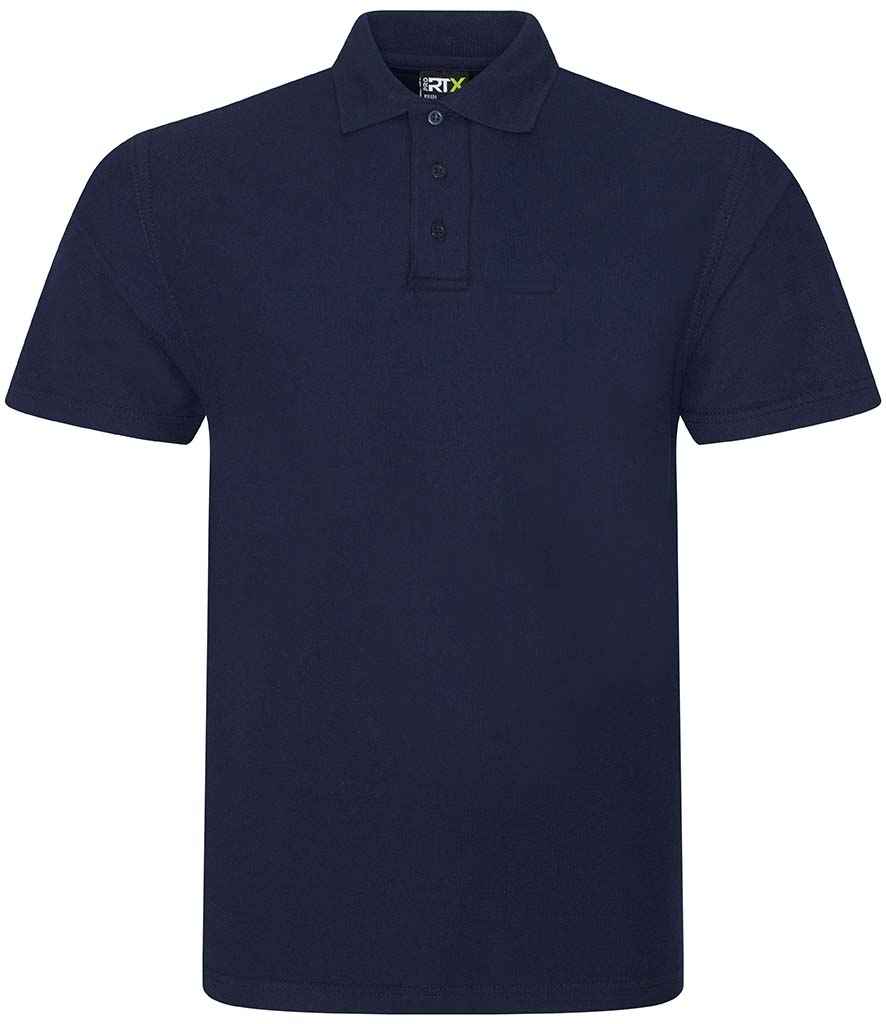 Pro RTX RX101 Navy Front - Polo Shirt Ready to be Embroidered and Printed by Custard Workwear - Cheap Personalised and Customised Workwear in Nottinghamshire, Derbyshire and Leicestershire