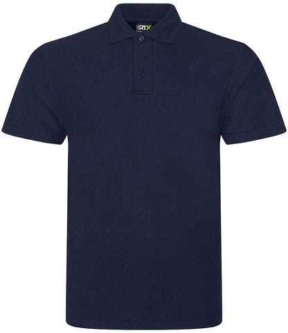 Pro RTX RX101 Navy Front - Polo Shirt Ready to be Embroidered and Printed by Custard Workwear - Cheap Personalised and Customised Workwear in Nottinghamshire, Derbyshire and Leicestershire