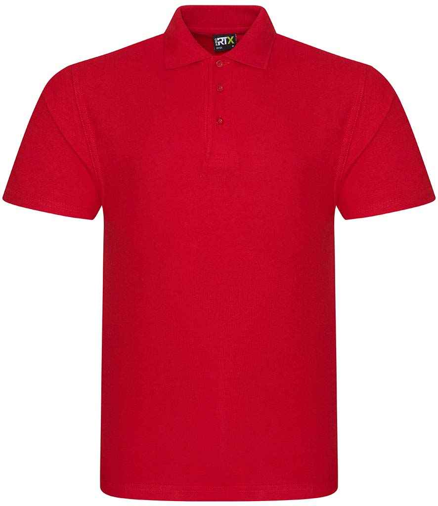 Pro RTX RX101 Red Front - Polo Shirt Ready to be Embroidered and Printed by Custard Workwear - Cheap Personalised and Customised Workwear in Nottinghamshire, Derbyshire and Leicestershire