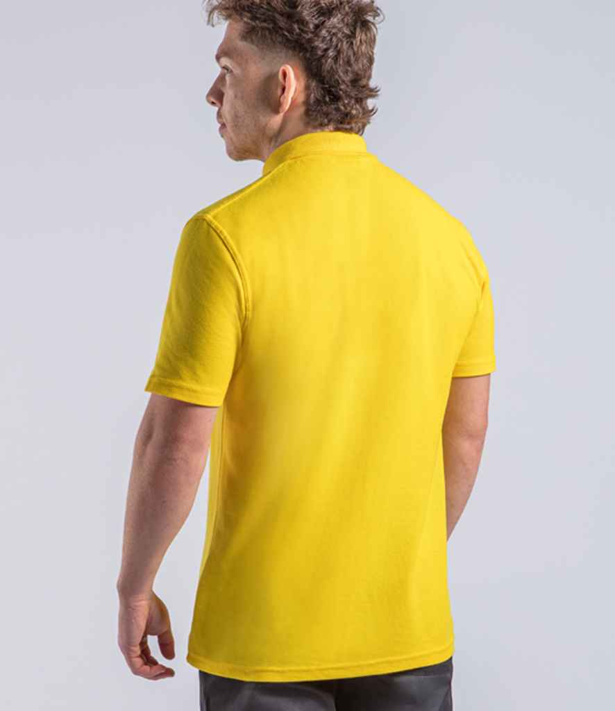 Pro RTX RX101 Yellow Model - Polo Shirt Ready to be Embroidered and Printed by Custard Workwear - Cheap Personalised and Customised Workwear in Nottinghamshire, Derbyshire and Leicestershire