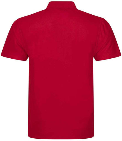 Pro RTX RX105 Red Back - Polyester Polo Shirt Ready to be Embroidered and Printed by Custard Workwear - Cheap Personalised and Customised Workwear in Nottinghamshire, Derbyshire and Leicestershire