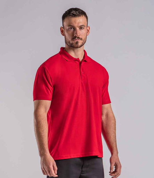 Pro RTX RX105 Red Model - Polyester Polo Shirt Ready to be Embroidered and Printed by Custard Workwear - Cheap Personalised and Customised Workwear in Nottinghamshire, Derbyshire and Leicestershire