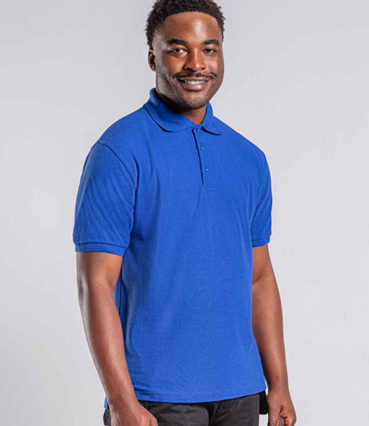 Pro RTX RX110 Royal Blue Model - Polo Shirt Ready to be Embroidered and Printed by Custard Workwear - Cheap Personalised and Customised Workwear in Nottinghamshire, Derbyshire and Leicestershire