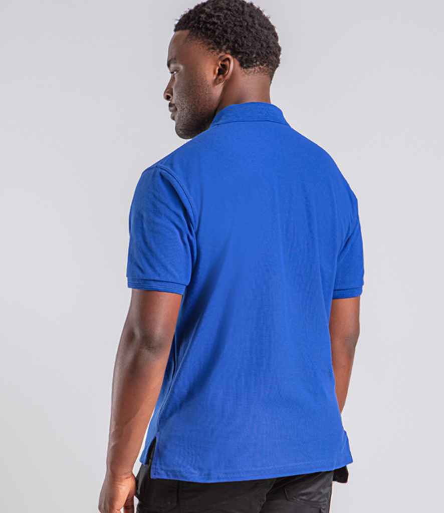 Pro RTX RX110 Royal Blue Model - Polo Shirt Ready to be Embroidered and Printed by Custard Workwear - Cheap Personalised and Customised Workwear in Nottinghamshire, Derbyshire and Leicestershire
