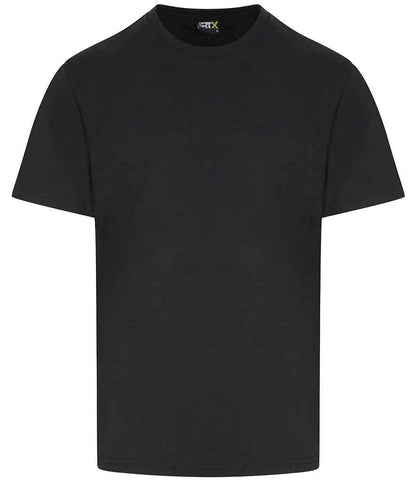 Pro RTX RX151 Black Front - T-Shirt Ready to be Embroidered and Printed by Custard Workwear - Cheap Personalised and Customised Workwear in Nottinghamshire, Derbyshire and Leicestershire
