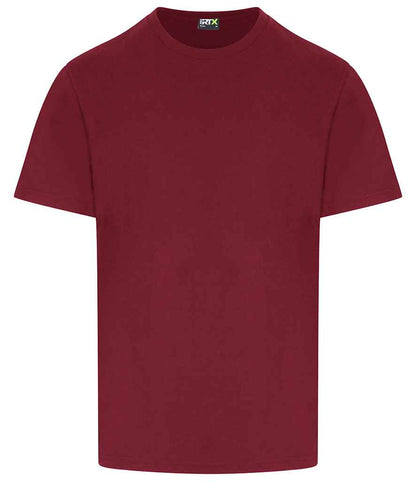 Pro RTX RX151 Burgundy Front - T-Shirt Ready to be Embroidered and Printed by Custard Workwear - Cheap Personalised and Customised Workwear in Nottinghamshire, Derbyshire and Leicestershire