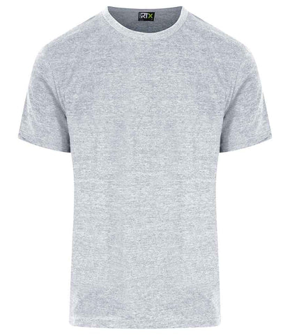 Pro RTX RX151 Heather Grey Front - T-Shirt Ready to be Embroidered and Printed by Custard Workwear - Cheap Personalised and Customised Workwear in Nottinghamshire, Derbyshire and Leicestershire