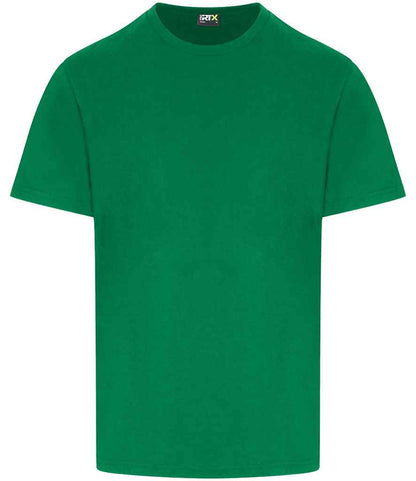 Pro RTX RX151 Kelly Green Front - T-Shirt Ready to be Embroidered and Printed by Custard Workwear - Cheap Personalised and Customised Workwear in Nottinghamshire, Derbyshire and Leicestershire