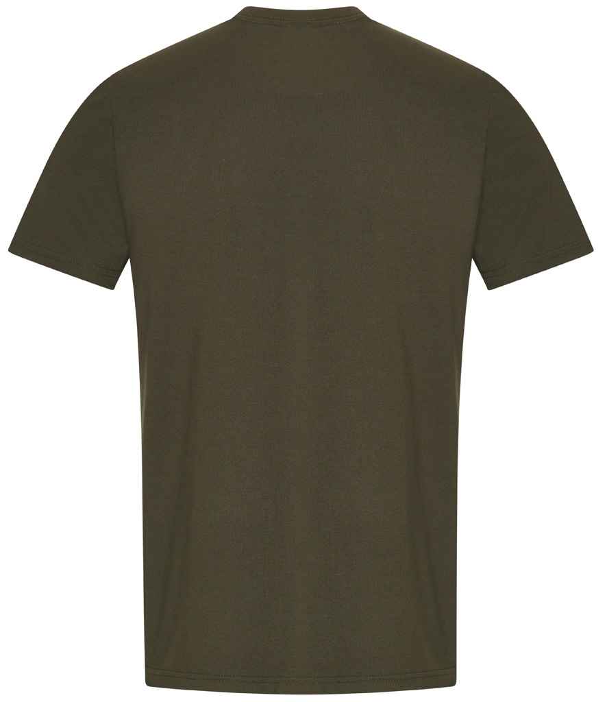 Pro RTX RX151 Khaki Back - T-Shirt Ready to be Embroidered and Printed by Custard Workwear - Cheap Personalised and Customised Workwear in Nottinghamshire, Derbyshire and Leicestershire