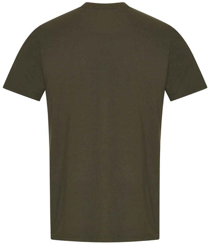 Pro RTX RX151 Khaki Back - T-Shirt Ready to be Embroidered and Printed by Custard Workwear - Cheap Personalised and Customised Workwear in Nottinghamshire, Derbyshire and Leicestershire
