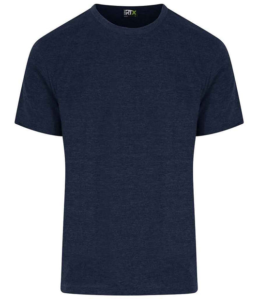 Pro RTX RX151 Navy Front - T-Shirt Ready to be Embroidered and Printed by Custard Workwear - Cheap Personalised and Customised Workwear in Nottinghamshire, Derbyshire and Leicestershire