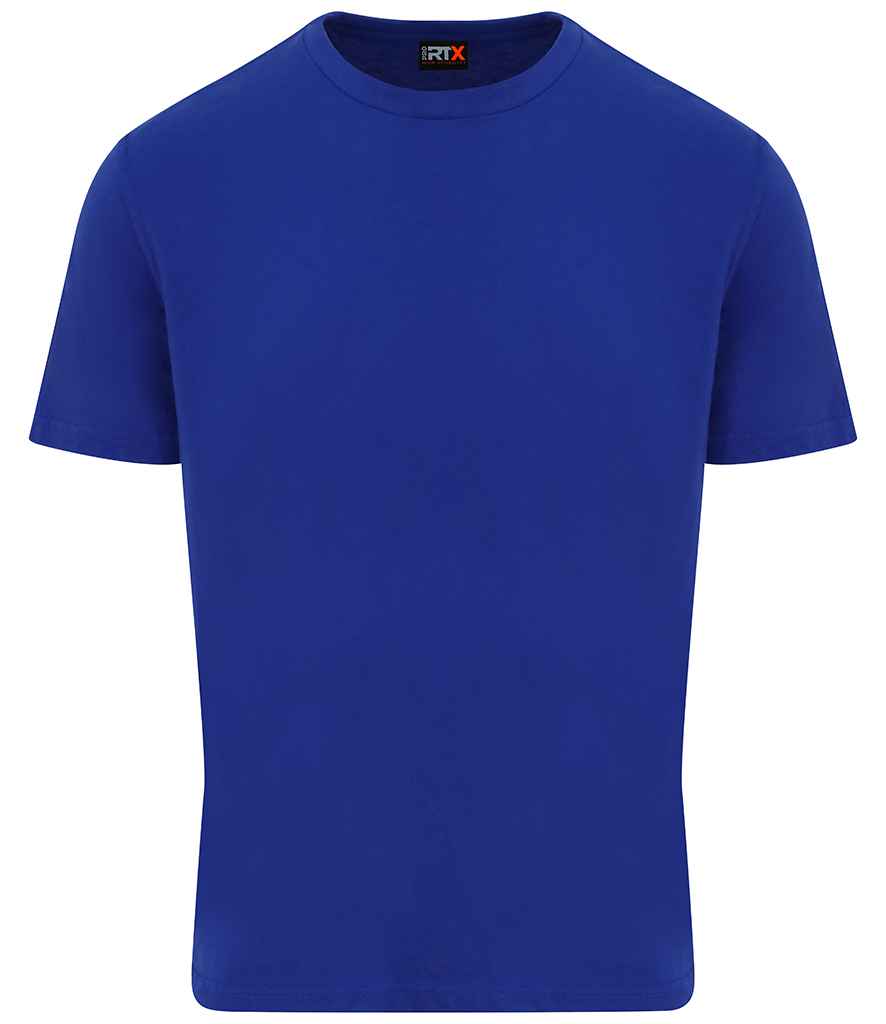 Pro RTX RX151 Royal Blue Front - T-Shirt Ready to be Embroidered and Printed by Custard Workwear - Cheap Personalised and Customised Workwear in Nottinghamshire, Derbyshire and Leicestershire