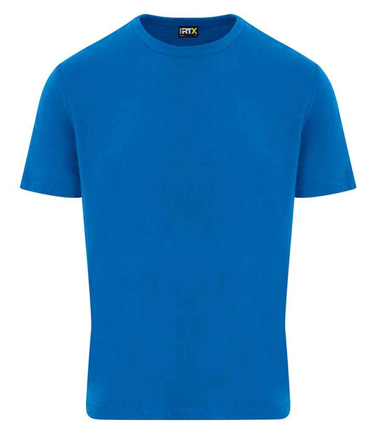 Pro RTX RX151 Sapphire Blue Front - T-Shirt Ready to be Embroidered and Printed by Custard Workwear - Cheap Personalised and Customised Workwear in Nottinghamshire, Derbyshire and Leicestershire