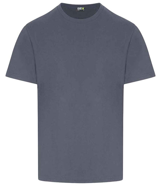 Pro RTX RX151 Solid Grey Front - T-Shirt Ready to be Embroidered and Printed by Custard Workwear - Cheap Personalised and Customised Workwear in Nottinghamshire, Derbyshire and Leicestershire