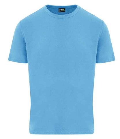Pro RTX RX151 Sky Blue Front - T-Shirt Ready to be Embroidered and Printed by Custard Workwear - Cheap Personalised and Customised Workwear in Nottinghamshire, Derbyshire and Leicestershire