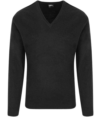 Pro RTX RX200 Black Front - Knitted Jumper Ready to be Embroidered by Custard Workwear - Cheap Personalised and Customised Workwear in Nottinghamshire, Derbyshire and Leicestershire