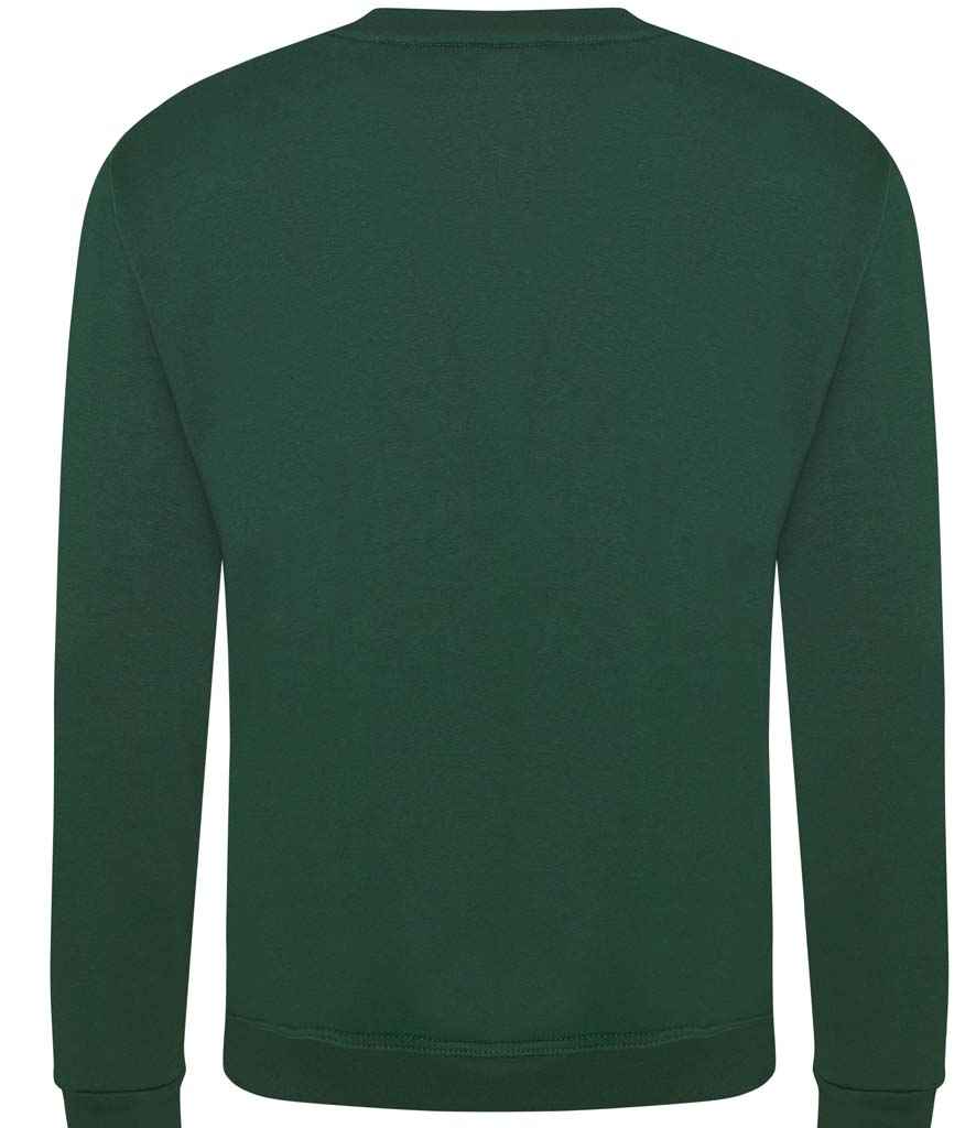 Pro RTX RX301 Bottle Green Back - Sweatshirt Ready to be Embroidered and Printed by Custard Workwear - Cheap Personalised and Customised Workwear in Nottinghamshire, Derbyshire and Leicestershire
