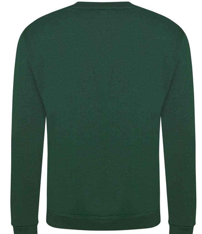 Pro RTX RX301 Bottle Green Back - Sweatshirt Ready to be Embroidered and Printed by Custard Workwear - Cheap Personalised and Customised Workwear in Nottinghamshire, Derbyshire and Leicestershire
