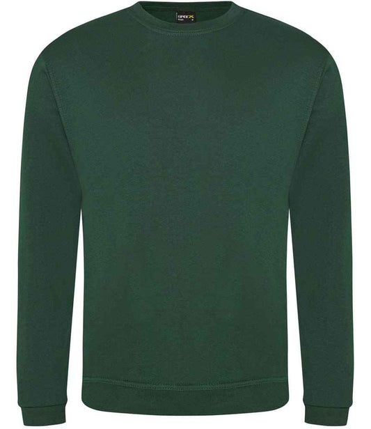 Pro RTX RX301 Bottle Green Front - Sweatshirt Ready to be Embroidered and Printed by Custard Workwear - Cheap Personalised and Customised Workwear in Nottinghamshire, Derbyshire and Leicestershire