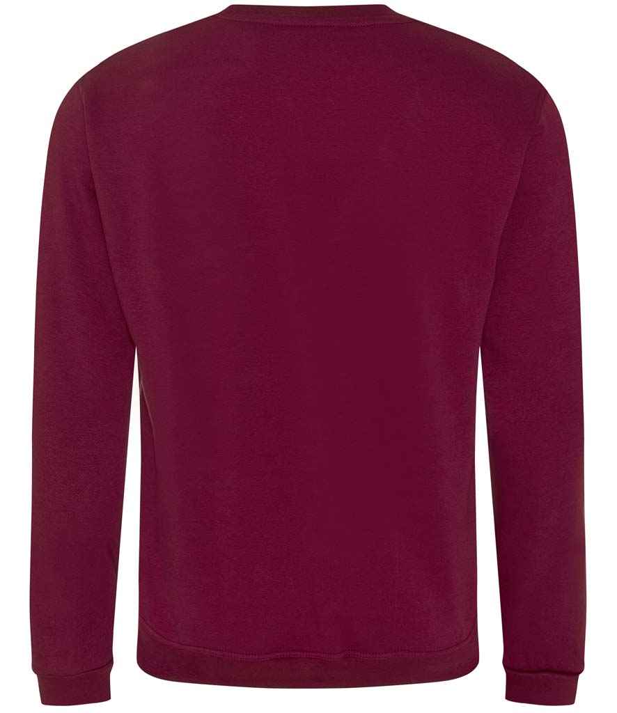 Pro RTX RX301 Burgundy Back - Sweatshirt Ready to be Embroidered and Printed by Custard Workwear - Cheap Personalised and Customised Workwear in Nottinghamshire, Derbyshire and Leicestershire
