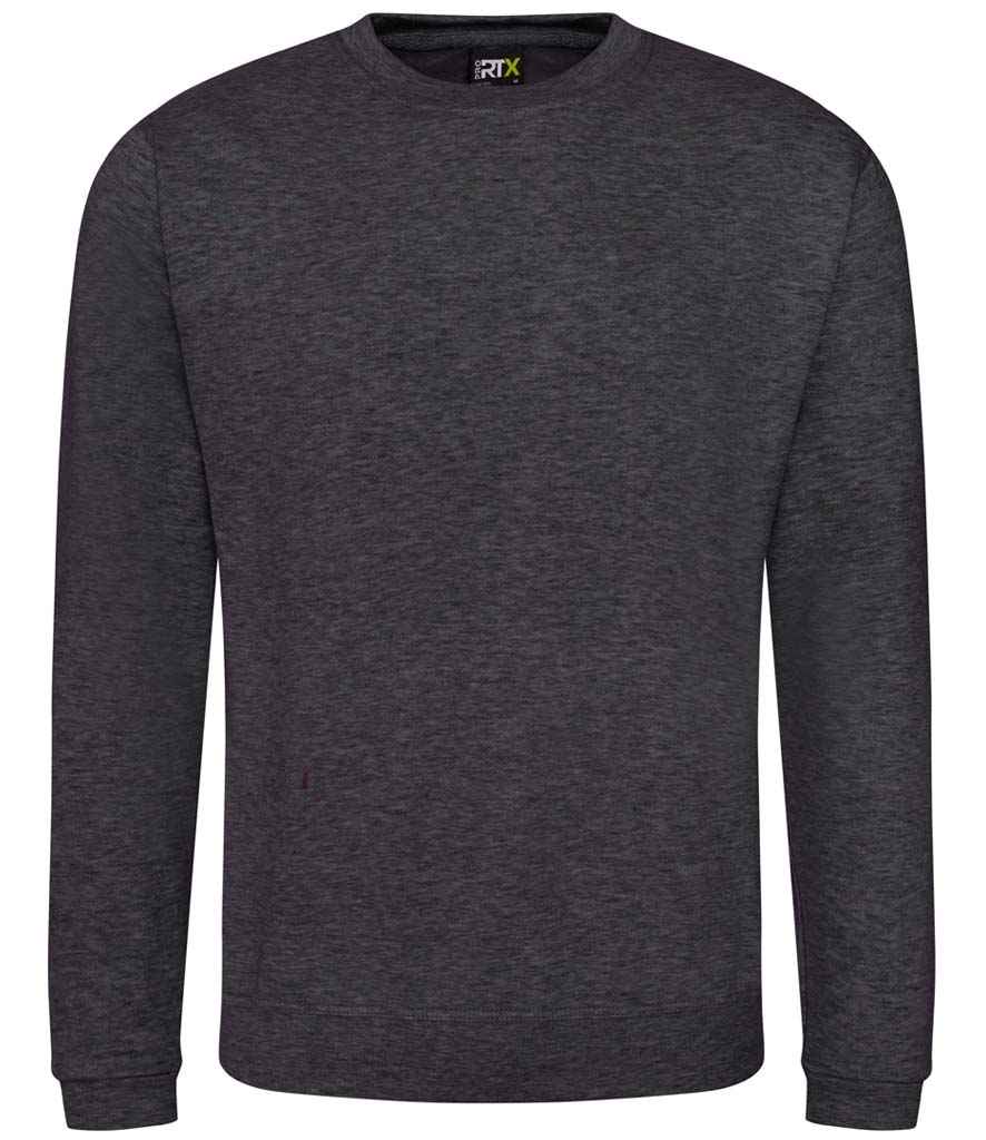 Pro RTX RX301 Charcoal Front - Sweatshirt Ready to be Embroidered and Printed by Custard Workwear - Cheap Personalised and Customised Workwear in Nottinghamshire, Derbyshire and Leicestershire
