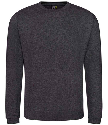 Pro RTX RX301 Charcoal Front - Sweatshirt Ready to be Embroidered and Printed by Custard Workwear - Cheap Personalised and Customised Workwear in Nottinghamshire, Derbyshire and Leicestershire