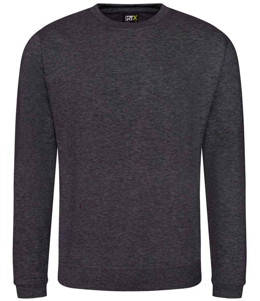 Pro RTX RX301 Charcoal Front - Sweatshirt Ready to be Embroidered and Printed by Custard Workwear - Cheap Personalised and Customised Workwear in Nottinghamshire, Derbyshire and Leicestershire
