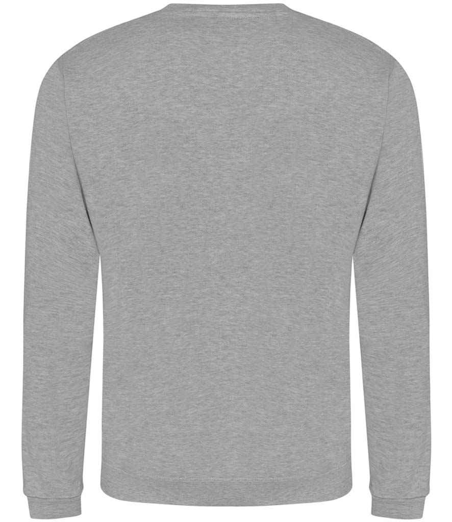 Pro RTX RX301 Heather Grey Back - Sweatshirt Ready to be Embroidered and Printed by Custard Workwear - Cheap Personalised and Customised Workwear in Nottinghamshire, Derbyshire and Leicestershire