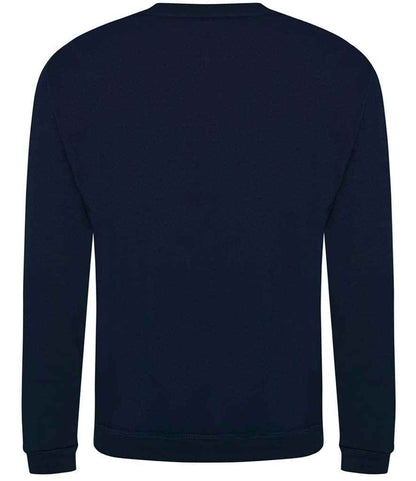 Pro RTX RX301 Navy Back - Sweatshirt Ready to be Embroidered and Printed by Custard Workwear - Cheap Personalised and Customised Workwear in Nottinghamshire, Derbyshire and Leicestershire