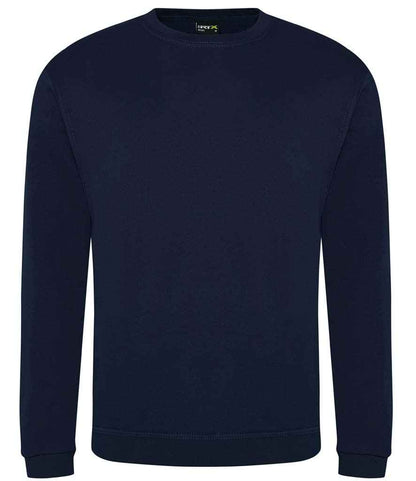 Pro RTX RX301 Navy Front - Sweatshirt Ready to be Embroidered and Printed by Custard Workwear - Cheap Personalised and Customised Workwear in Nottinghamshire, Derbyshire and Leicestershire