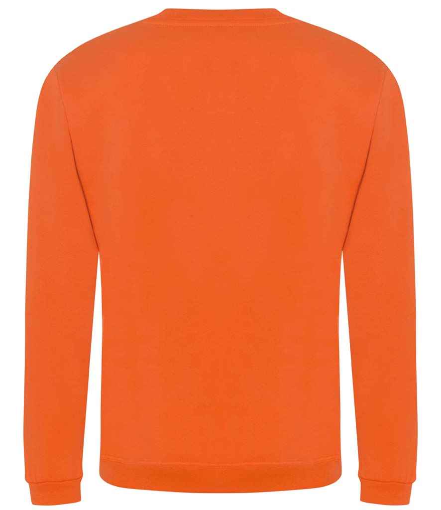 Pro RTX RX301 Orange Back - Sweatshirt Ready to be Embroidered and Printed by Custard Workwear - Cheap Personalised and Customised Workwear in Nottinghamshire, Derbyshire and Leicestershire