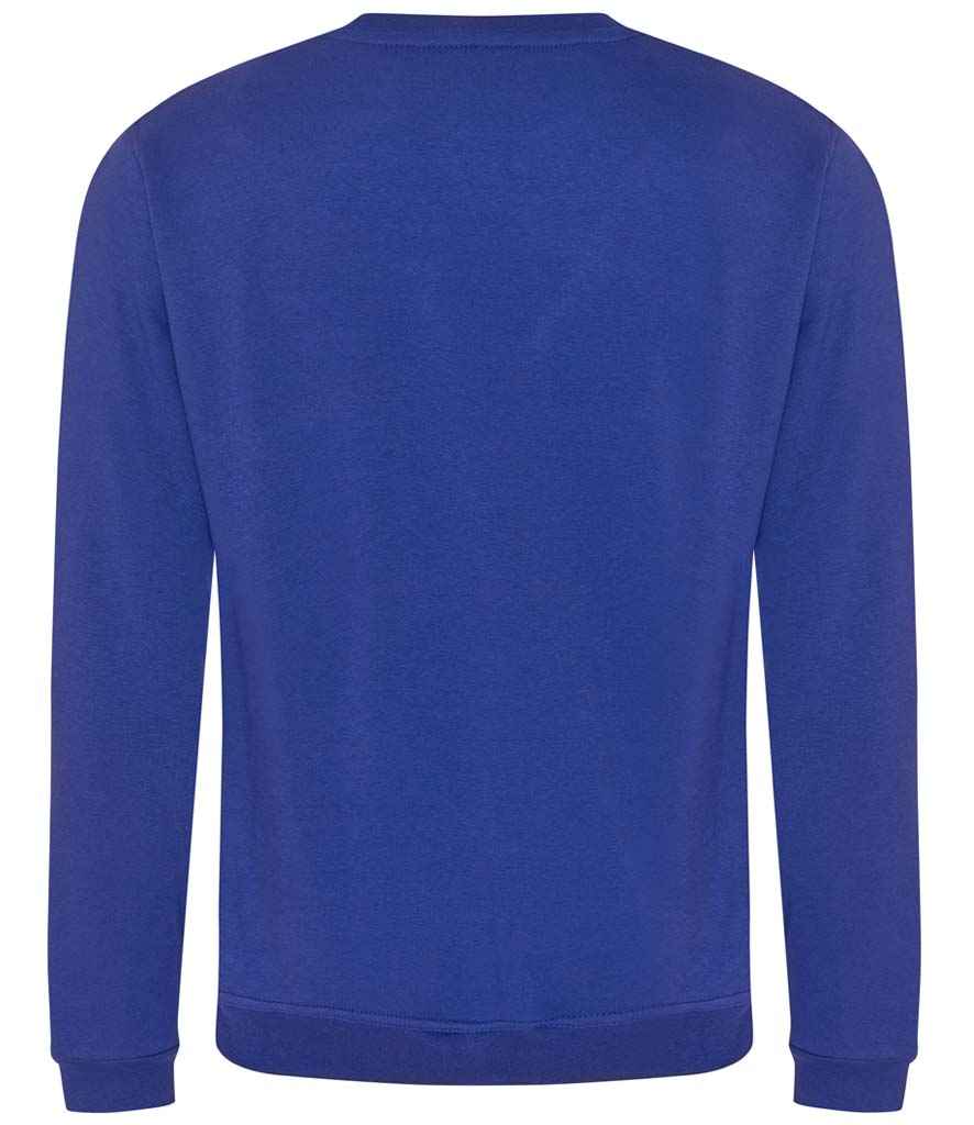 Pro RTX RX301 Royal Blue Back - Sweatshirt Ready to be Embroidered and Printed by Custard Workwear - Cheap Personalised and Customised Workwear in Nottinghamshire, Derbyshire and Leicestershire