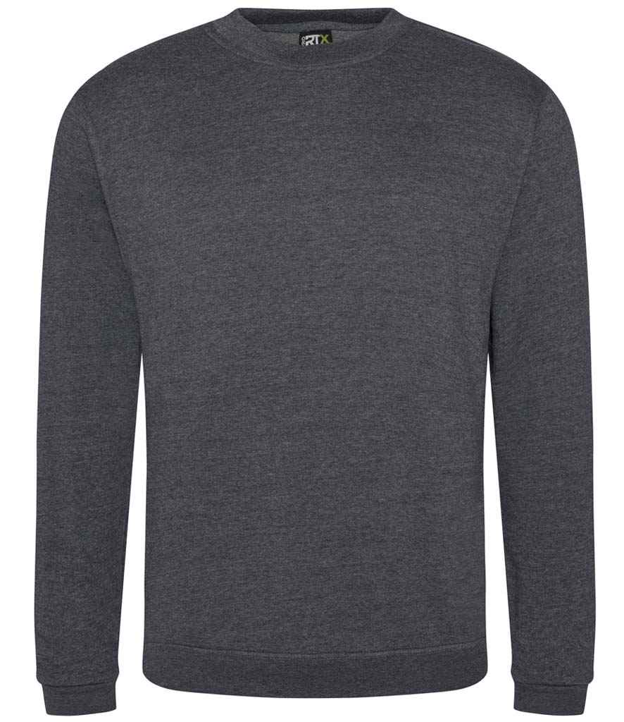 Pro RTX RX301 Solid Grey Front - Sweatshirt Ready to be Embroidered and Printed by Custard Workwear - Cheap Personalised and Customised Workwear in Nottinghamshire, Derbyshire and Leicestershire