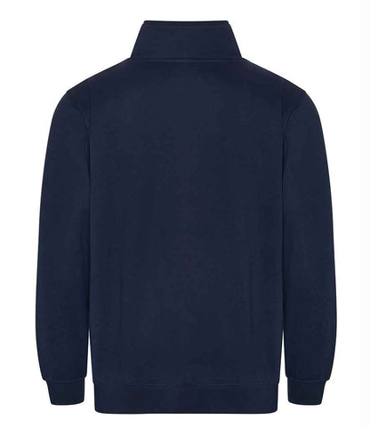 Pro RTX RX305 Navy Back - 1/4 Zip Sweatshirt Ready to be Embroidered and Printed by Custard Workwear - Cheap Personalised and Customised Workwear in Nottinghamshire, Derbyshire and Leicestershire