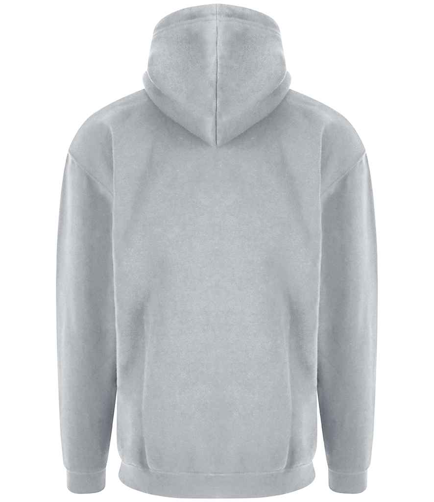 Pro RTX RX350 Heather Grey Back - Hoodie Ready to be Embroidered and Printed by Custard Workwear - Cheap Personalised and Customised Workwear in Nottinghamshire, Derbyshire and Leicestershire