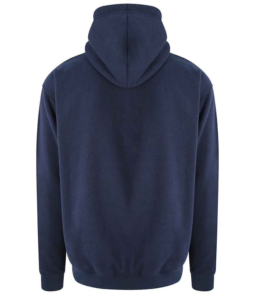 Pro RTX RX350 Navy Back - Hoodie Ready to be Embroidered and Printed by Custard Workwear - Cheap Personalised and Customised Workwear in Nottinghamshire, Derbyshire and Leicestershire