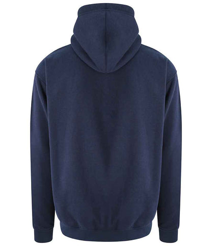 Pro RTX RX350 Navy Back - Hoodie Ready to be Embroidered and Printed by Custard Workwear - Cheap Personalised and Customised Workwear in Nottinghamshire, Derbyshire and Leicestershire