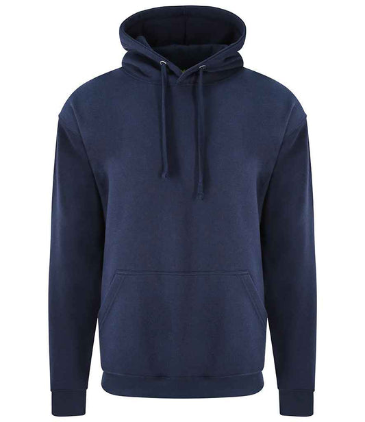 Pro RTX RX350 Navy Front - Hoodie Ready to be Embroidered and Printed by Custard Workwear - Cheap Personalised and Customised Workwear in Nottinghamshire, Derbyshire and Leicestershire