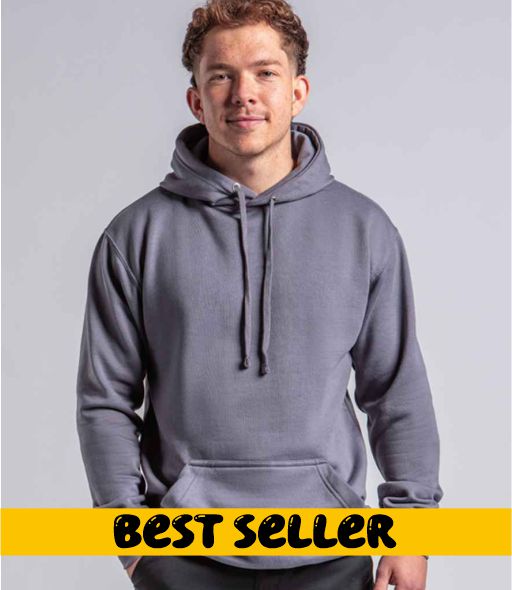 Pro RTX RX350 Solid Grey Model - Hoodie Ready to be Embroidered and Printed by Custard Workwear - Cheap Personalised and Customised Workwear in Nottinghamshire, Derbyshire and Leicestershire